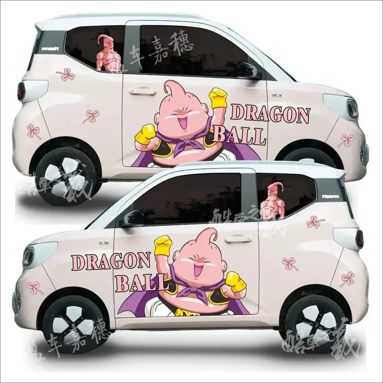 

Dragon Ball Car Sticker Anime Decoration Two-Dimensional Body Sticker Scratch Cover Son Goku Bulma Vegeta Car Accessories Gift