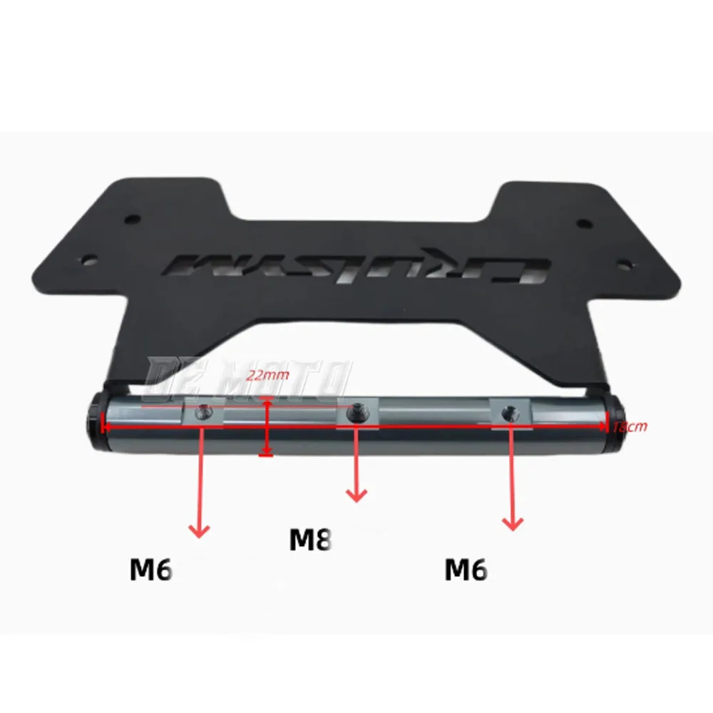 FOR SYM Cruisym 400 Navigation bracket SYM cruisym 400 Modification accessories Mobile navigation bar CRUISYM400 2025