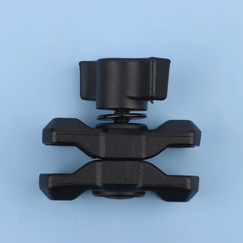 Aluminum Alloy Double Socket For 25MM/1 Inch Ball Head Base Adapter Mount Clamp For Bicycle Motorcycle Camera Extension Arm