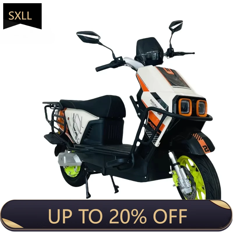 

SXLL Ecotoride AM001-30 High-End 72V ODF Protective Bar 1200W Brushless Motor Electric Streetbikes Touring Motorcycle