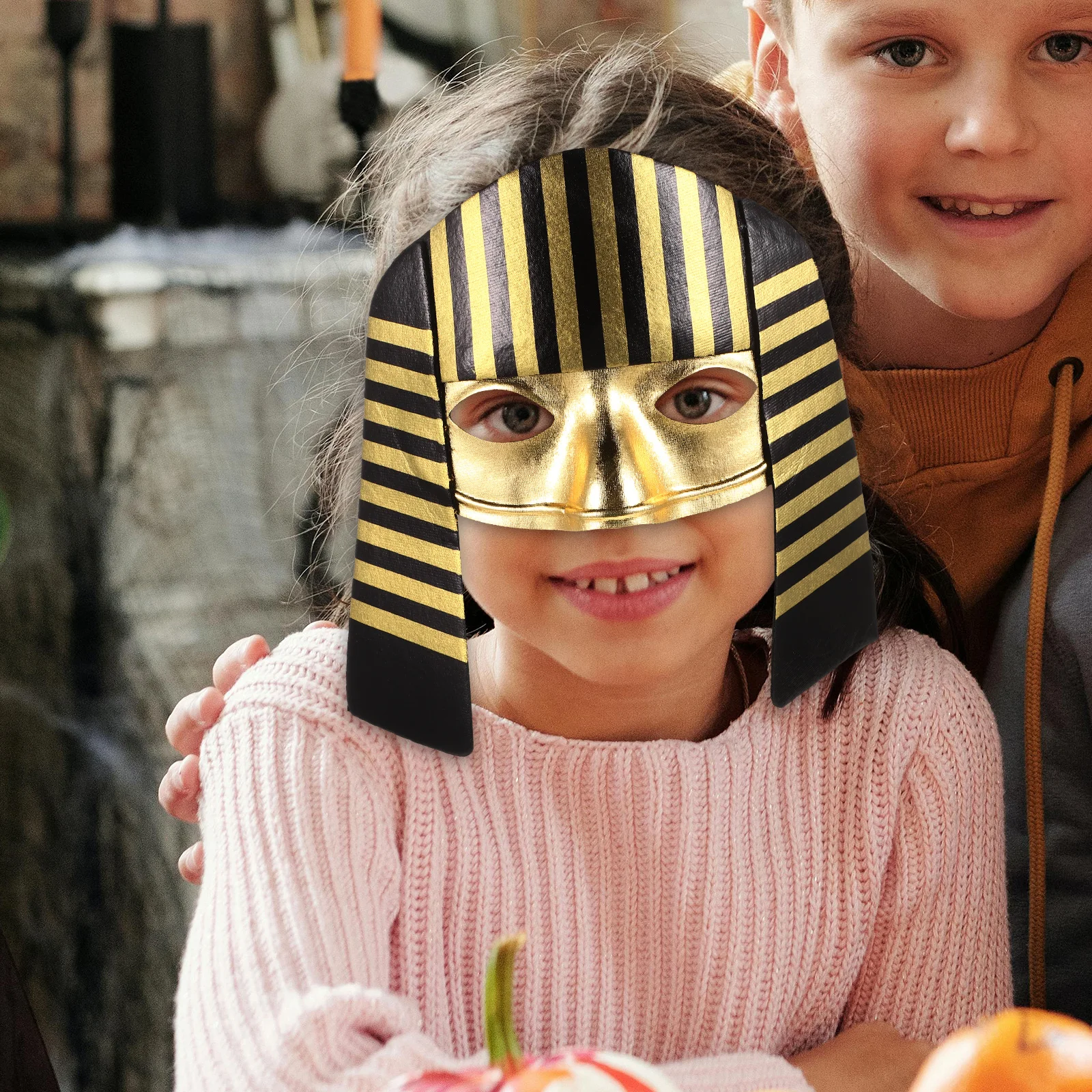 Mask Kids Cosplay Costume Face Masks Dress Up Lightweight Reusable Party Stage Performing Props Halloween