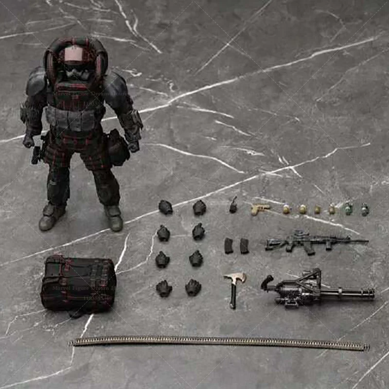 Escala 1/12 estilo força militar fantasma operação preta 6 polegadas conjunto completo figura de ação soldado em estoque hasuki SA-02 edição limitada