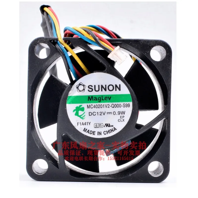 

Original for SUNON 4cm 4020 12V 0.9W MC40201V2-Q000-S99 Main Board North South Bridge Cooling Fan