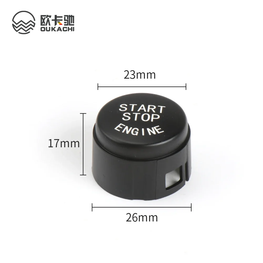 For BMW X3 F25 2011-2016 Start  Stop Engine Push Button Switch Cover One Button Start Button One Button Start Switch