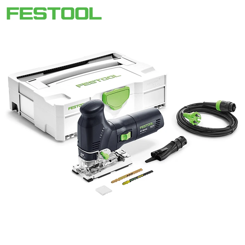 FESTOOL Jigsaw TRION PS 300 EQ-Plus Household Woodworking DIY Chainsaw 720W Multifunctional Wood Saw Cutting Machine 576039