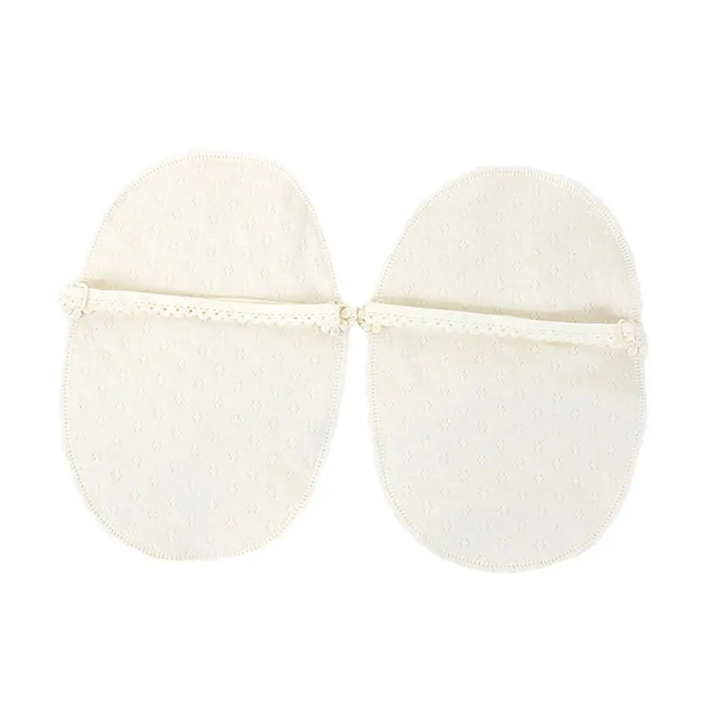 Sweat Absorbent Underarm Pads for Women Washable Armpit Deodorant Patch for Jogging and Fitness