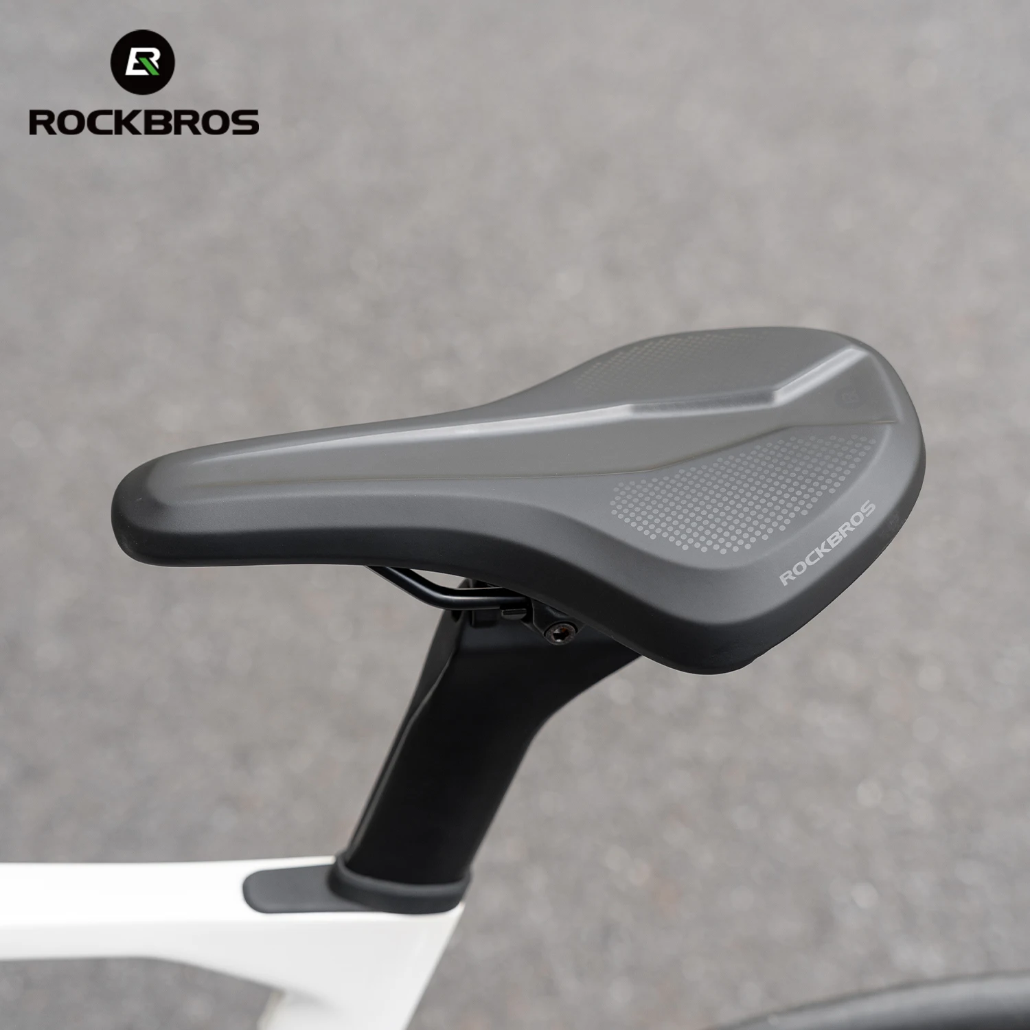 

ROCKBROS Bicycle Saddle Seat Lightweight High Density Soft Sponge Mat Shock Absorption Strong Support Saddle Bike Accessories