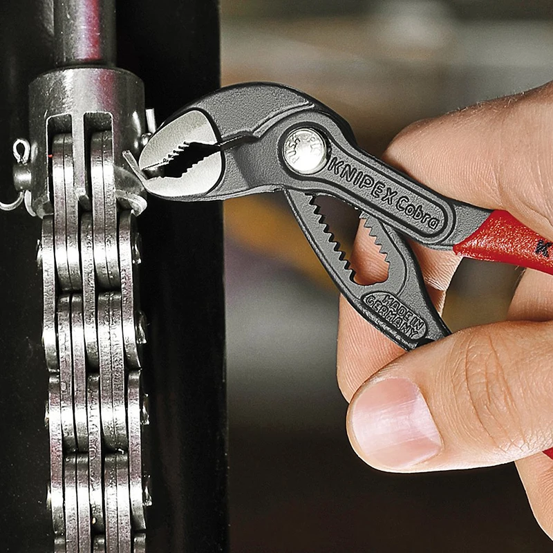 Imagem -02 - Alicate da Bomba de Água Knipex Cobra Alicate Ergonômico 87 01 125 5