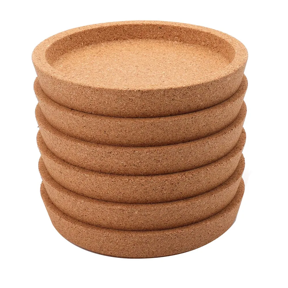 16 Pack Cork Coasters, 4 Inch Absorbent Heat Resistant Round Cork Coasters for Most Kind of Mugs in Office or Home