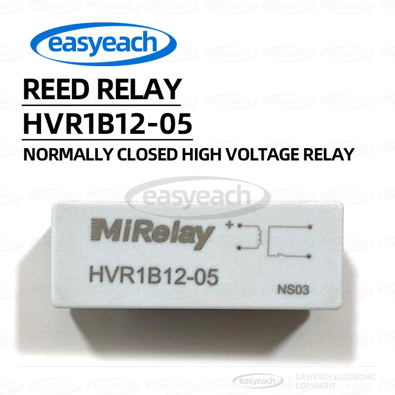 HVR1B12-05 coil voltage 5V 12V 24VDC HVR1B24-05 contact withstand voltage 2KVDC normally closed relay