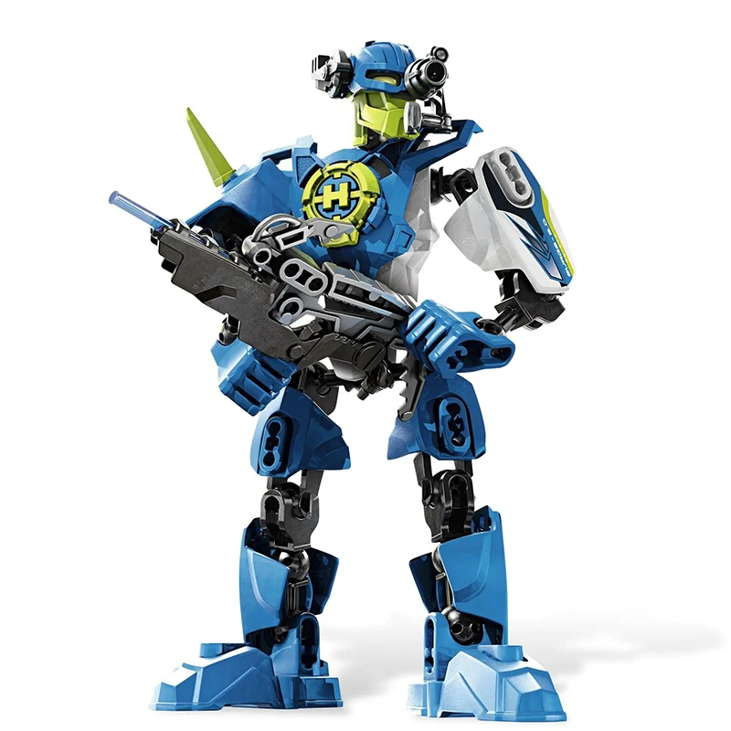 Hero Factory Star Warrior Bouwstenen Evo 2in1 Combinatie Robot Mech Bionicle Figuren Stenen Speelgoed voor Jongens Kindercadeaus