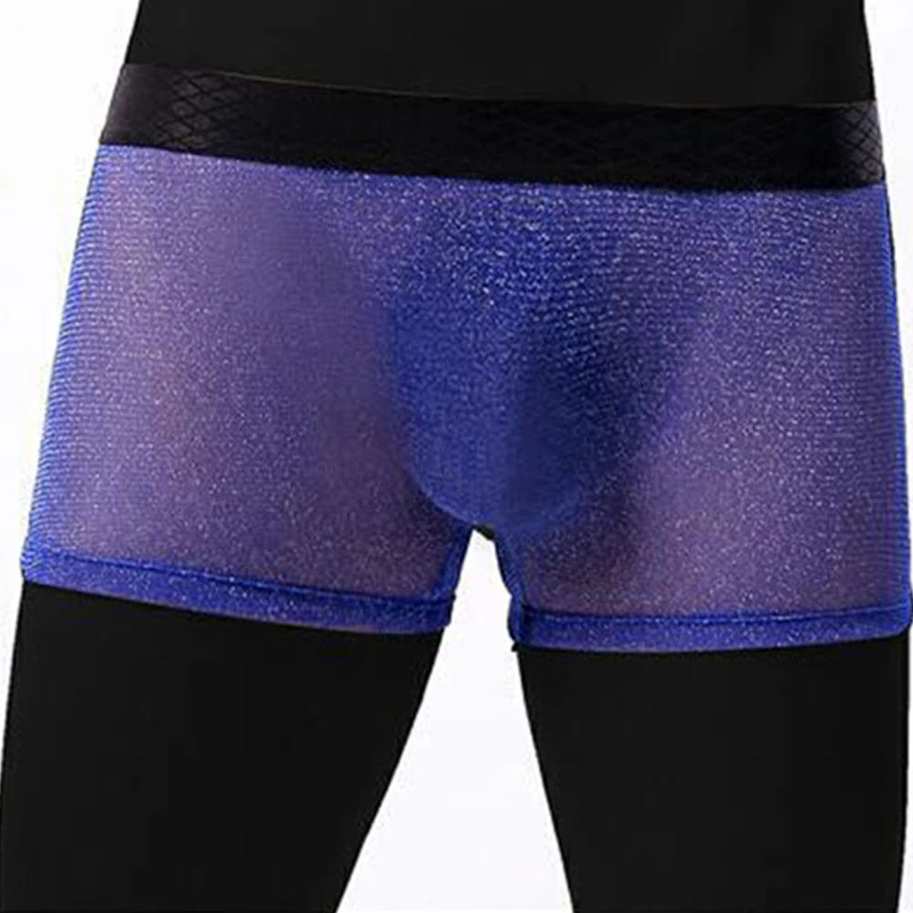 

Panty Briefs Underwears Pantie Mens Briefs Men's Sheer See through Boxer Underwear Briefs Shorts Bulge Pouch M 2XL