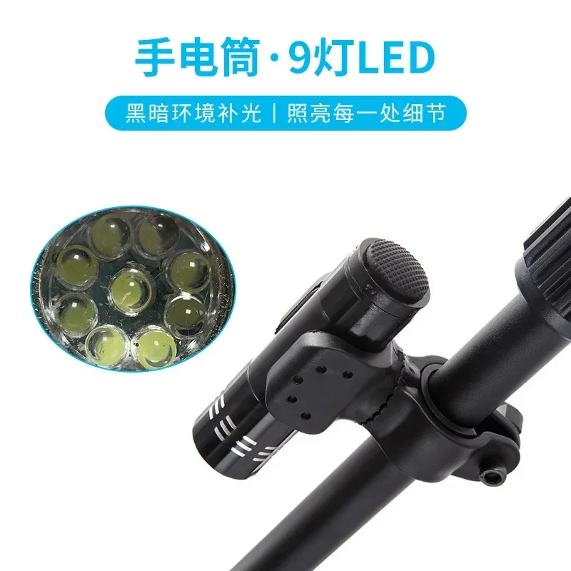 Underbody Inspection Mirror for Airport, Circular, Inspeção do veículo, Objeto estranho