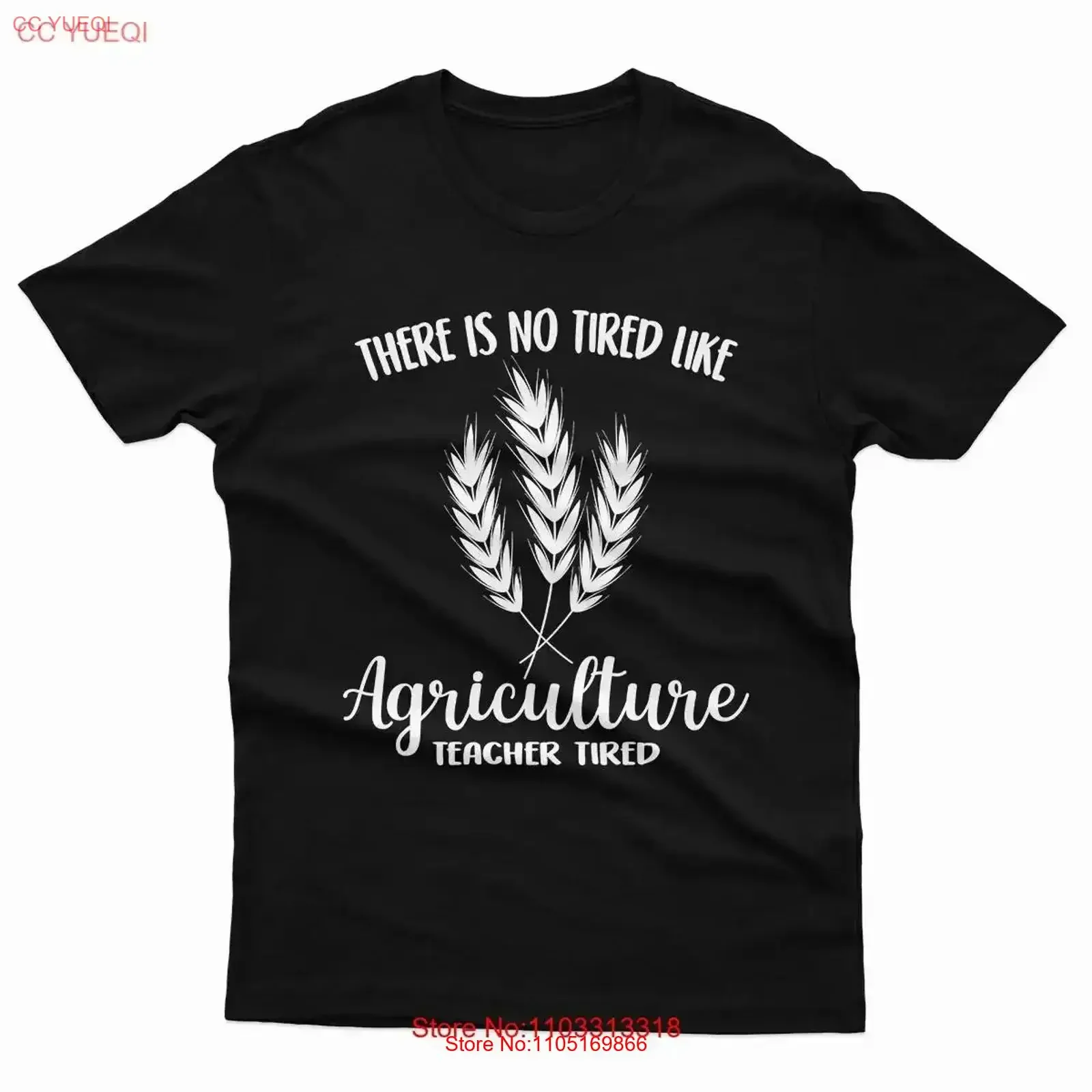 

There Is No Tired Like Agriculture Teacher Mens T Shirt P1 Or A vintage Washed Stylish Stretched Soft graphic Casual vintage