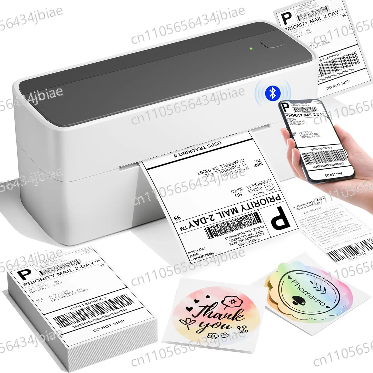 2025 new Phomemo PM241 BT 4x6 Shipping Label Printer Machine Thermal Sticker for Amazon EBay Shopify Shopee Aliexpress