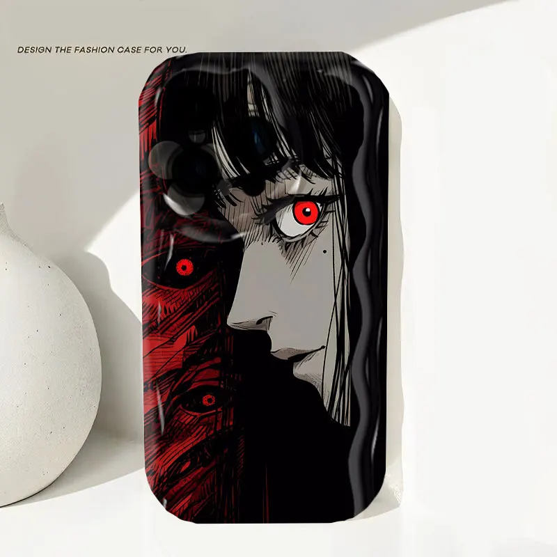 HOT Japanese Manga Tomie Kawakami Kawaii For iPhone Case 16 15 14 13 12 11 Pro XR XS Max 7 8 Plus Phone Shockproof Y2K Cover