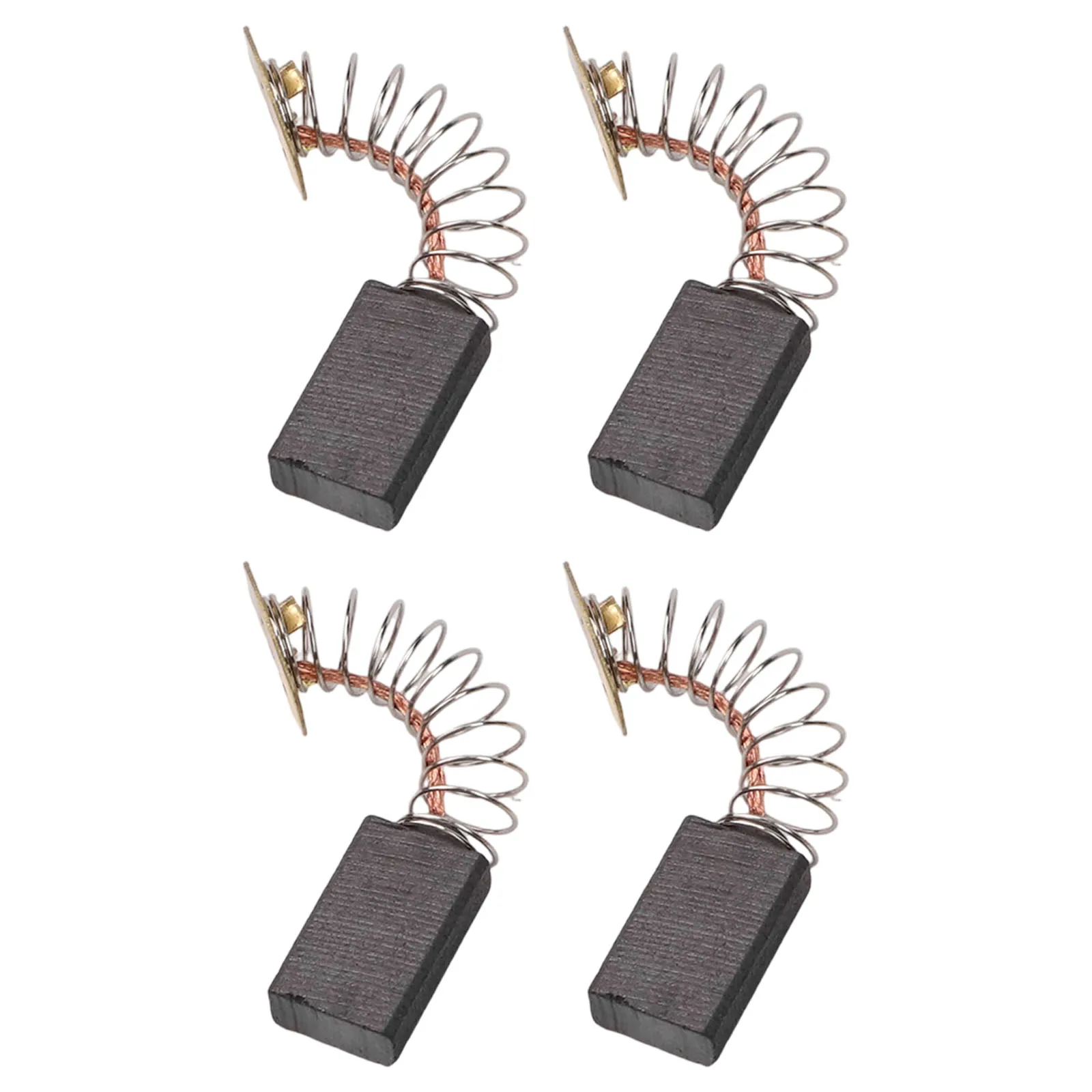 For Power Tool Maintenance Miter Saw Carbon Brush 4pcs Carbon Brush Set Saw Brush Pair Includes Wire And Springs For Miter Saws