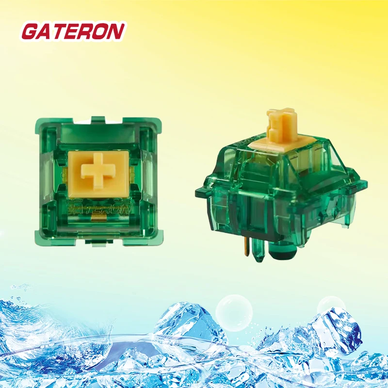 

Gateron Beer Switches Pre Advanced Tactile 5pin Switches 5pin 50g Modified POM PC 80M POM Material Mechanical Keyboard