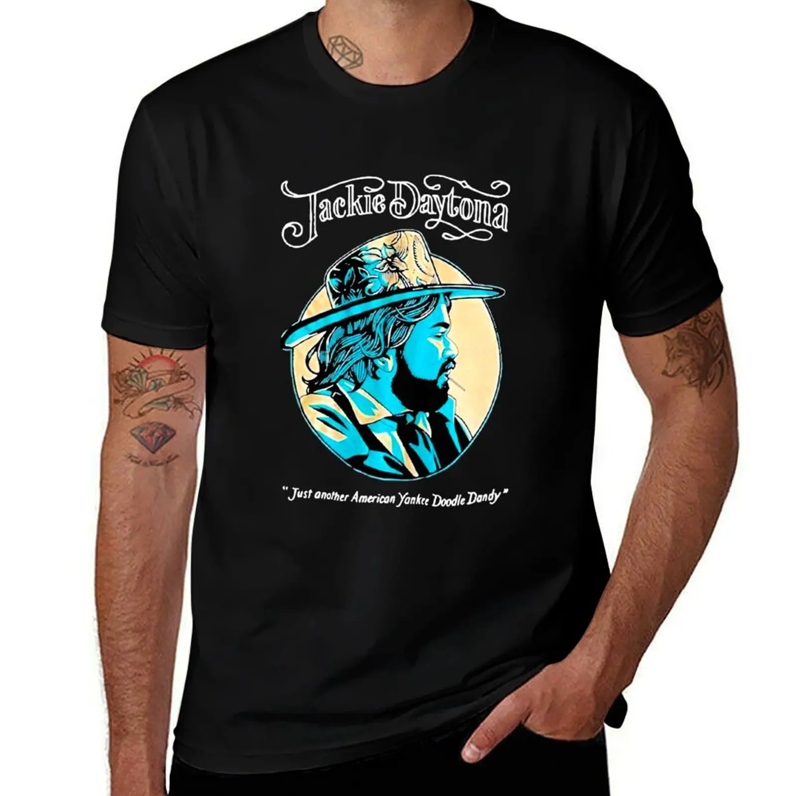 Just Another American Yankess Doodle Dandy T-Shirt All Match Print Short Sleeve Top