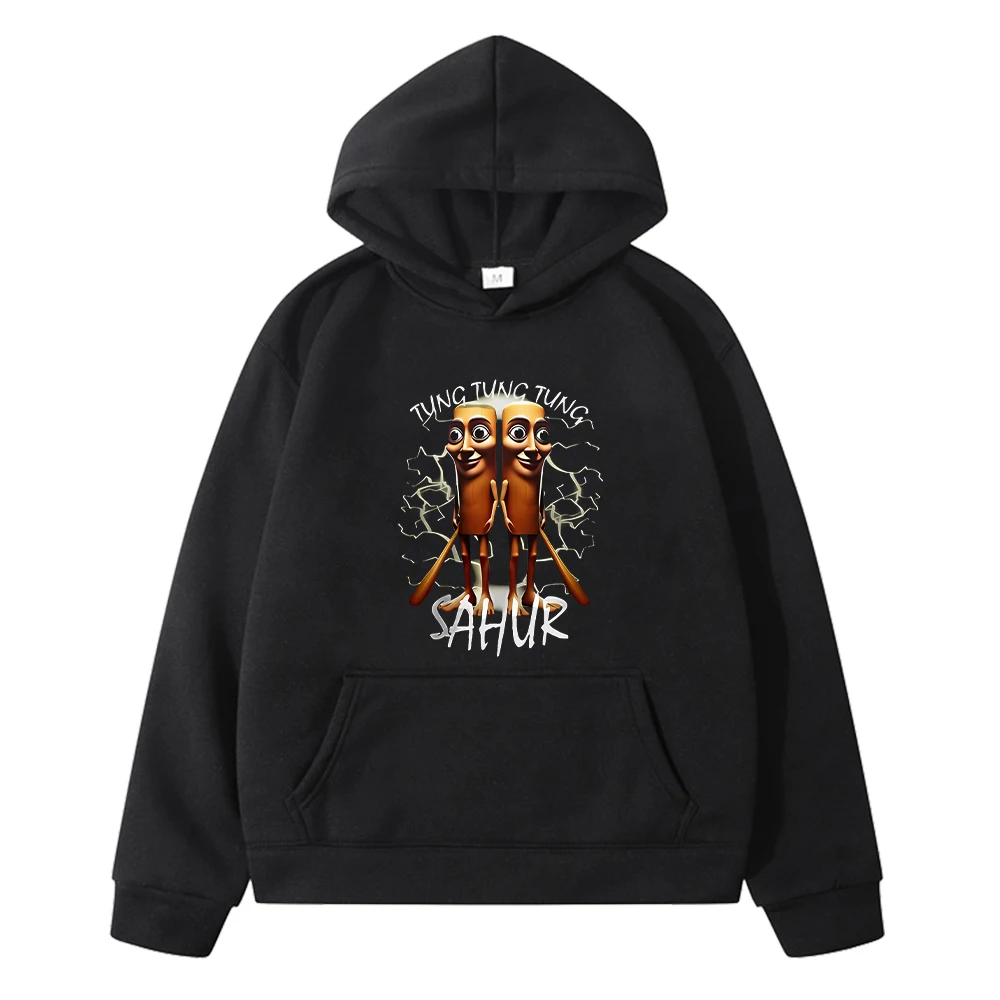 تونغ تونغ ساهر طباعة البلوز جاكيت من الصوف أنيمي هوديي للجنسين Kawaii الصبي البلوز الخريف طويلة الأكمام هودي طفل الملابس فتاة