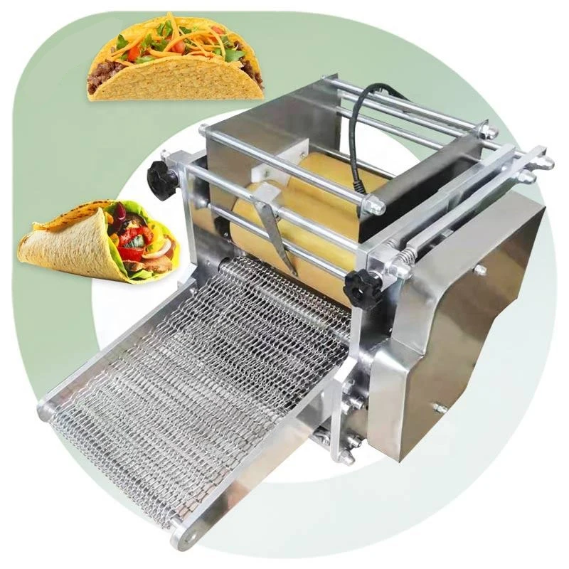 

Full Automatic Factory Thickness Adjustable Tortilla Machine Maker Commercial Corn Tortilla Making Machine Manufacture