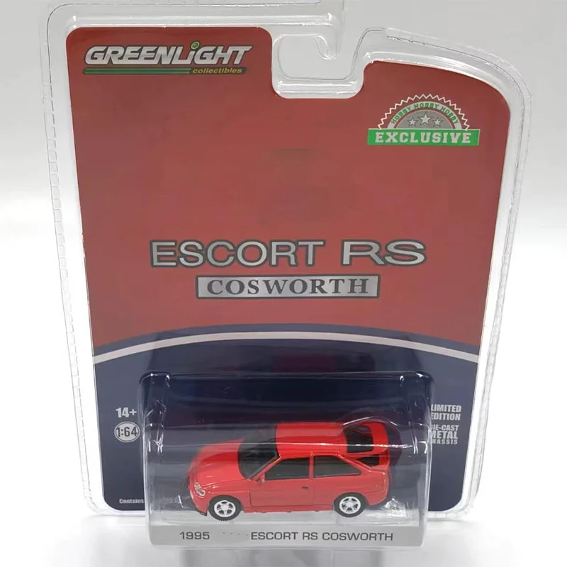

1:64 Scale 1995 Escort RS Simulation Alloy Car Model Static Display Collectible Gift Souvenir Decoration