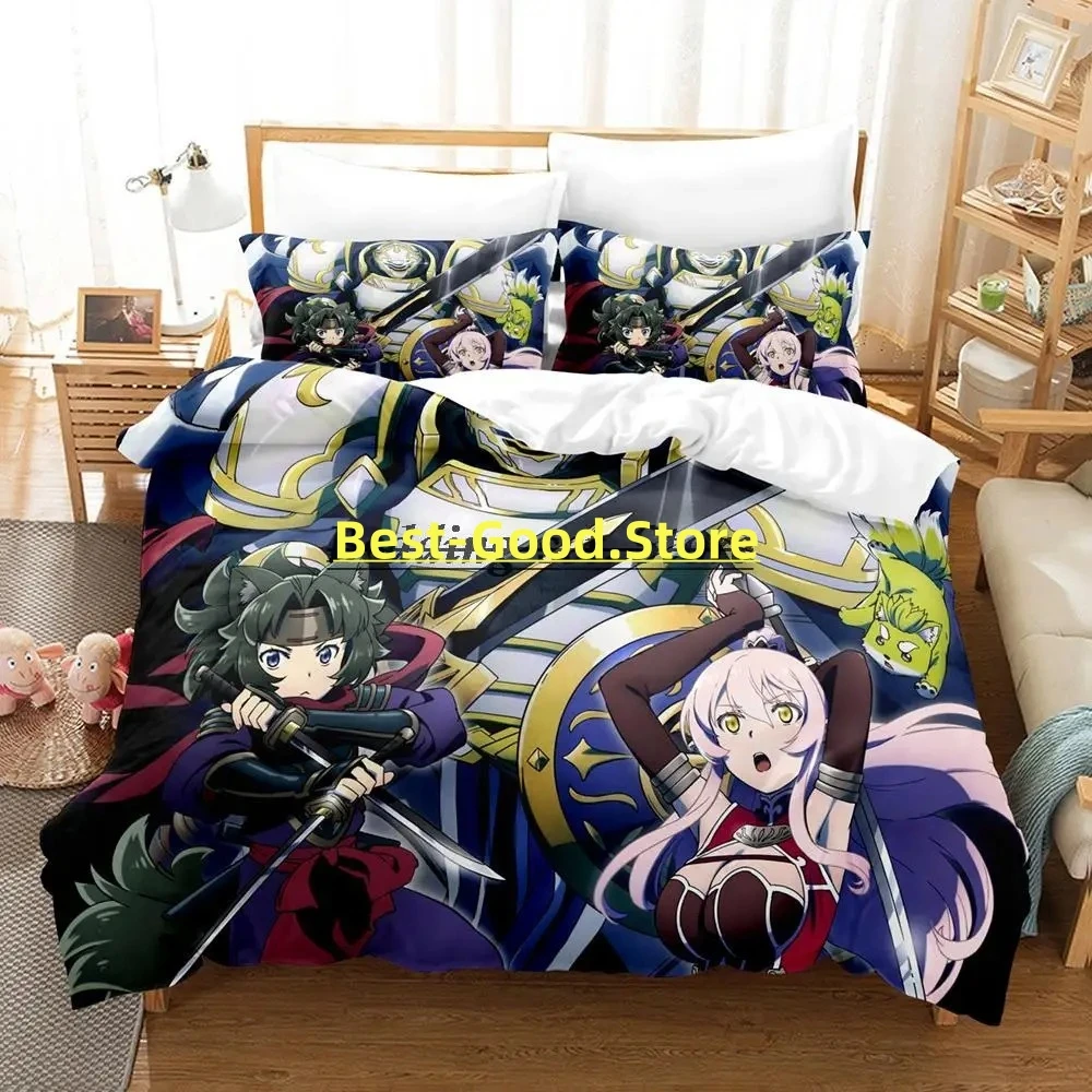 Skeleton Knight Bedding Set Single Twin Full Queen King Size Bed Set Aldult Kid Bedroom Duvetcover Sets Anime Bed Sheet Set