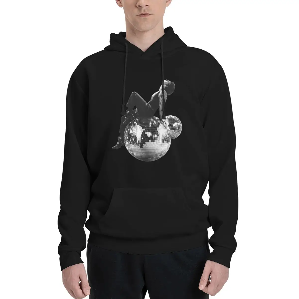 Hoodies Thin Fleece Sweatshirt Men Harry Styles Kiss All The Time Disco Occasionally Aperture 2026 Hooded Sweatshirts Hooded