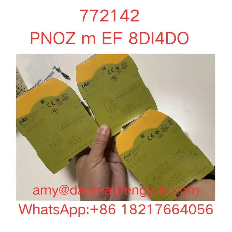 Brand  new   772142  Relay   PNOZ m EF 8DI4DO  fast  shipping