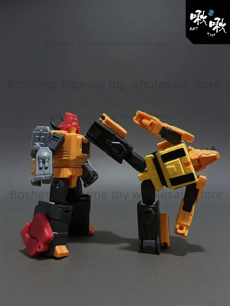 [재고 있음] 변형 장난감 QQT 스튜디오 QQT-02 QQT02 프레다킹 2개/세트 액션 피규어