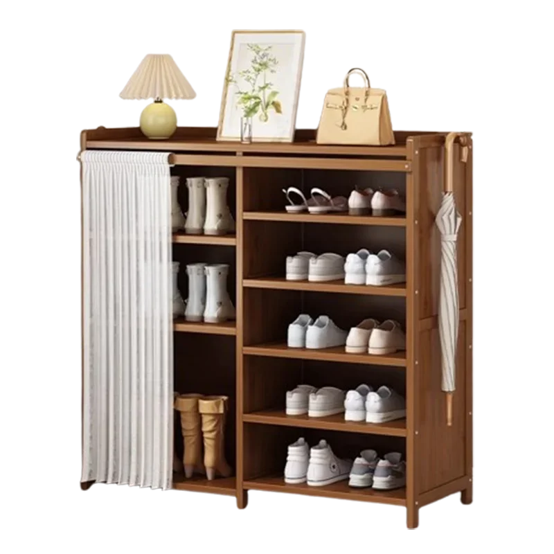 Space Saving Boots Shoes Rack Household Storage Mobile Living Room Shoe Cabinet Dorm Hallway Organizador De Zapatos Furniture