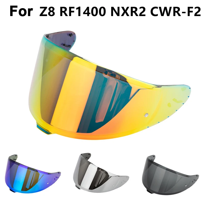 

Motorcycle Full Face Helmet Visor Lens Case For SHOEI CWR-F2 Z8 RF1400 NXR2 Visor Mask Sunshield Discoloration Lens Helmet Visor