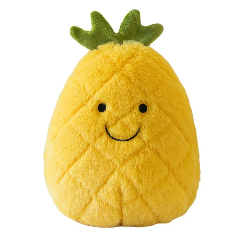 Fruit Series Stuffed Soft Cotton Plush Toys Carrot Peach Avocado Strawberry Watermelon Banana Plush Doll Toys Birthday Gifts