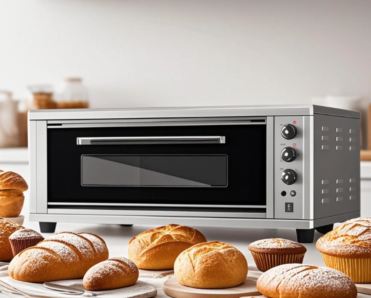 التجارية 350 ℃   فرن بيتزا فرن بيتزا سليبستون الجديد فرن متعدد الوظائف لبيتزا كرواسون