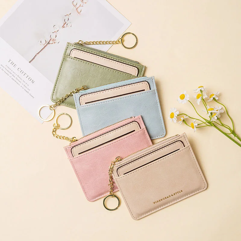 Multi-function Small Wallet New Detachable Dual-purpose Wallet High Appearance Level Card Bag Female Document Multi-card Bag