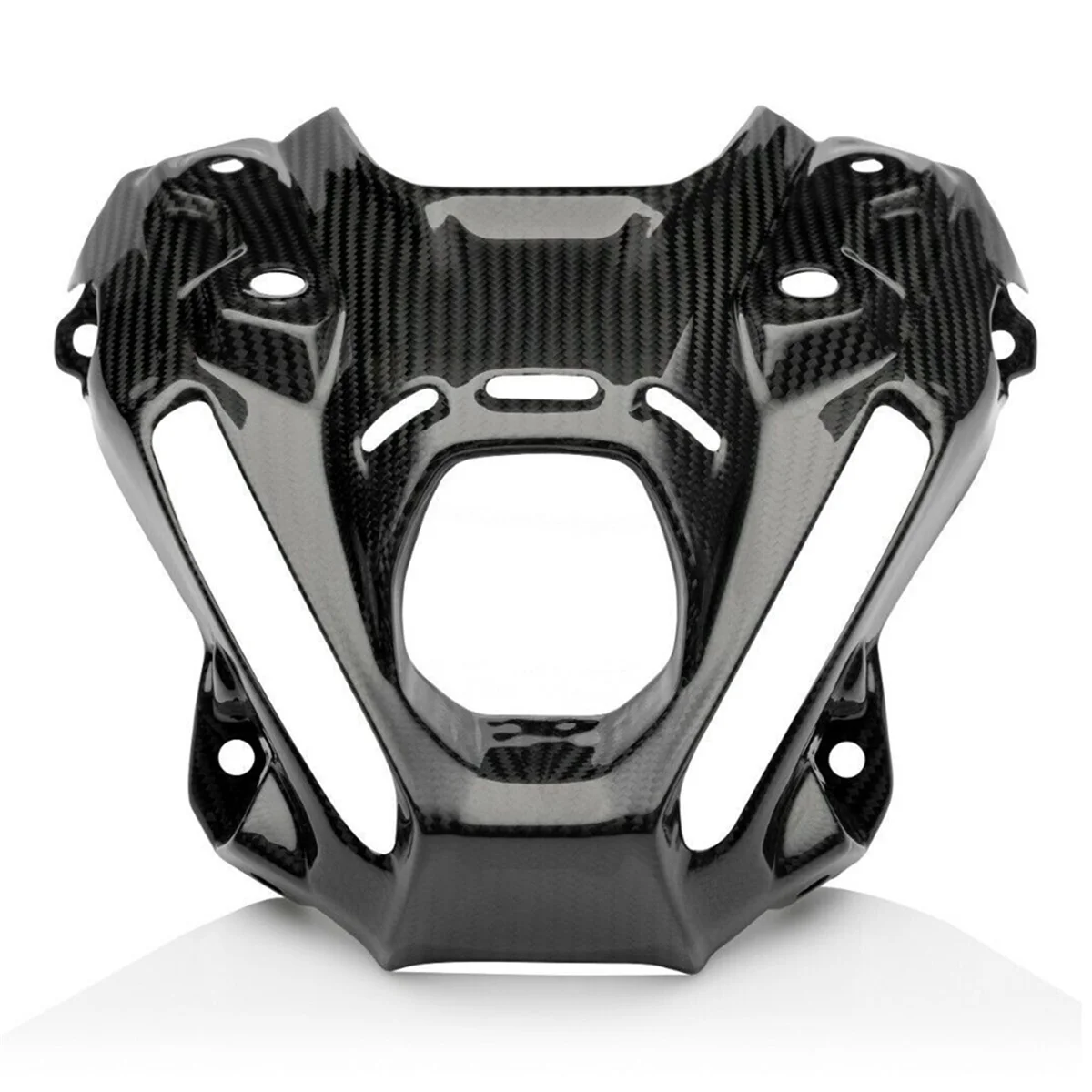 Motorcycle Head Light Lamp Cowl Head Cover Plate Inner Headlight Cover Fairing for Yamaha MT-09 SP MT09 2021-2023(A)