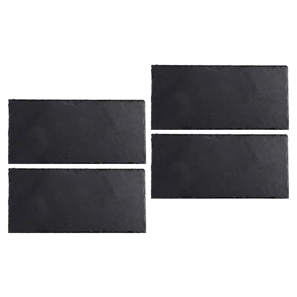 

4Pcs Premium Sushi Dishes Smooth Surface Decorative Appetizer Plates Long Lasting Kitchen Gadgets for Home Restaurant Use