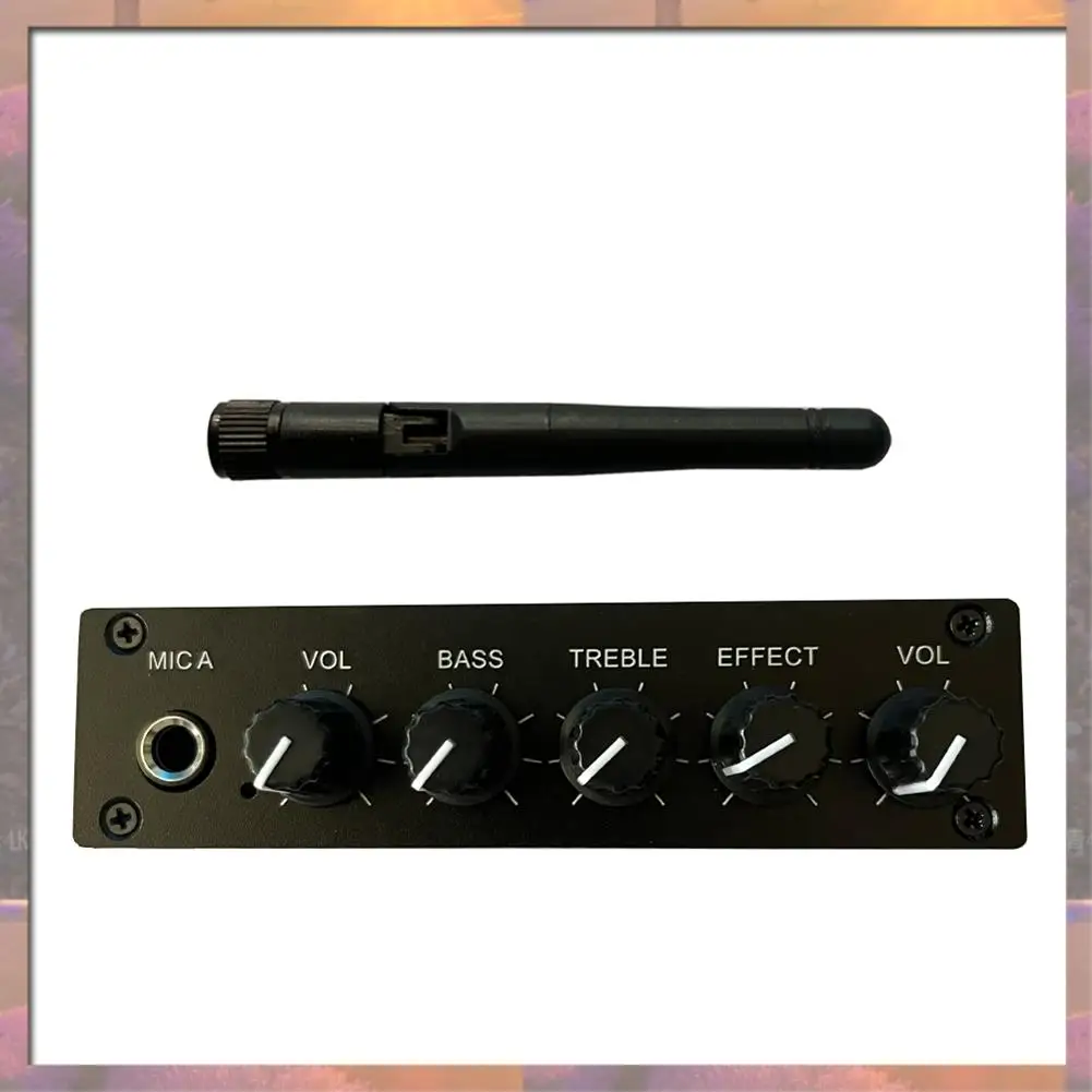 Top Sale MK-88 Digital Karaoke Reverberator Stereo Preamplifier Audio Amplifier Mixing Board With DC 12V Power-Adapter US Plug