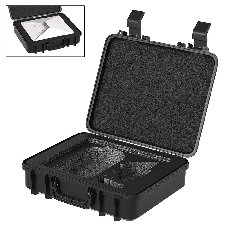 1pc Hard Carrying Case For StarLink Mini Kit Travel Case Waterproof Storage Case Protection Bag With Multiple Compartments ﻿