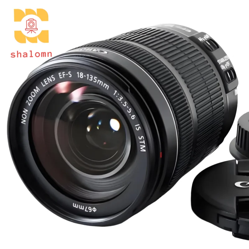 98% New Original for Canon EF-S 18-135mm F/3.5-5.6 IS STM Lens For EOS 7D 80D 500D 750D 18-135 IS STM Wide-Angle Zoom DSLR Lens