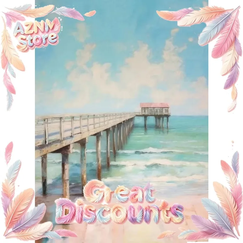 Retro Summer Beach Surfing Ocean Wave Palm Tree Canvas Painting Pink Coastal Poster for Living Room Bedroom Wall Art 2026