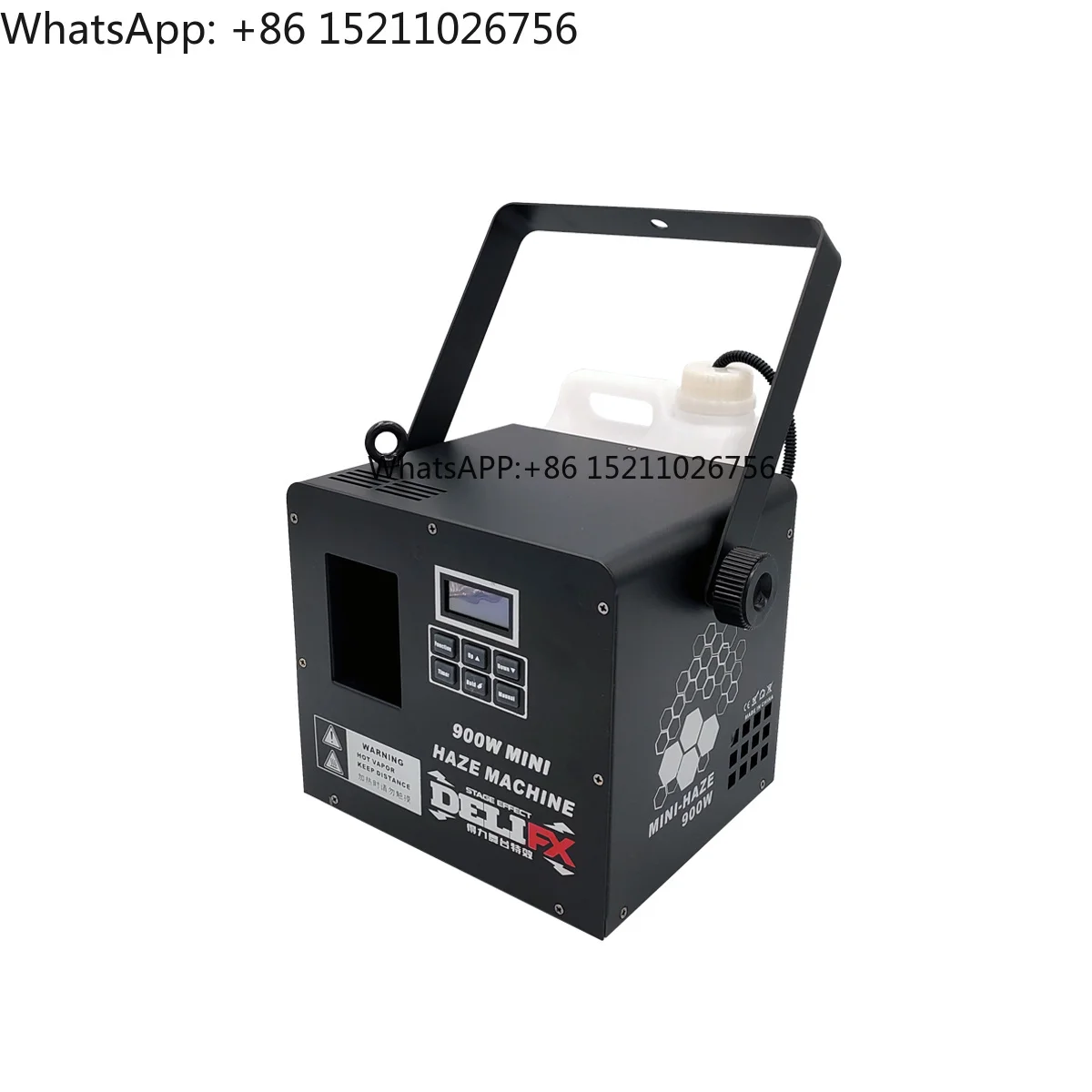 DELIFX User Friendly LCD Control Panel Hanging Haze Machine Small Volume Space Saving Smoke Misting Fog Morning Haze Machine