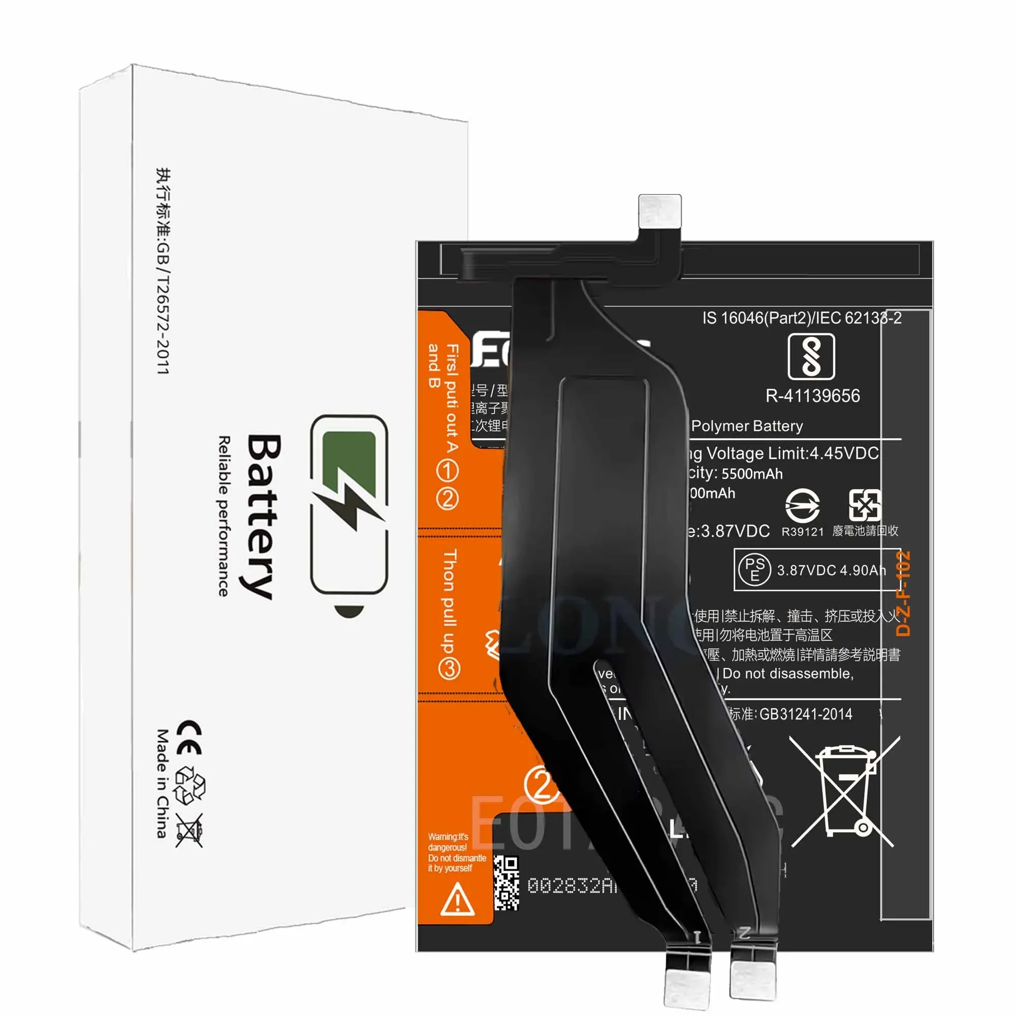 EOTABACC 100% New Original Battery BM5D For XIAOMI Redmi K50 / K50 Pro Battery +Tools