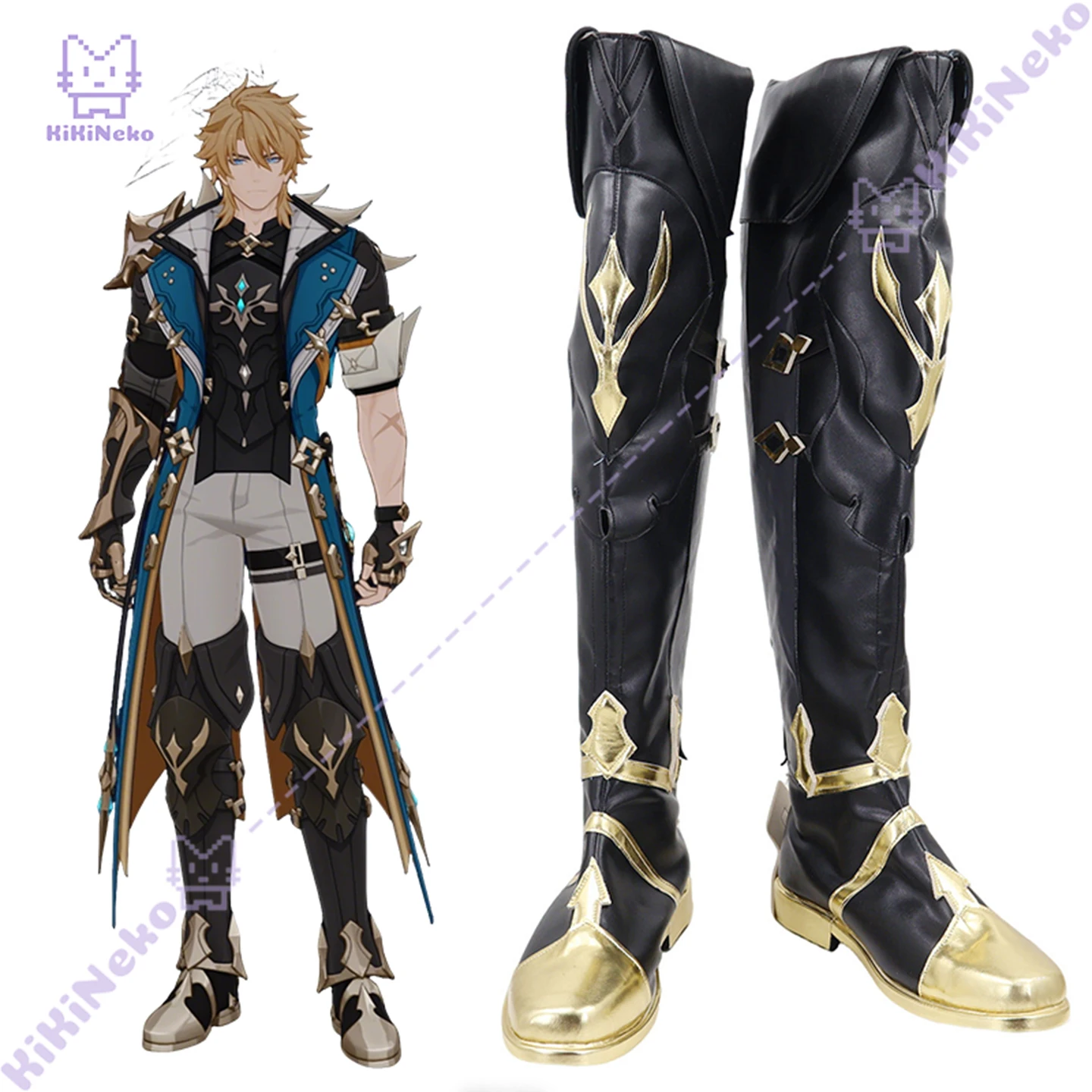 chaussures-de-cosplay-varka-du-jeu-genshin-impact-bottes-de-cosplay-knight-of-boreas-varka-pour-comicon-party-pour-adultes-femmes-et-hommes