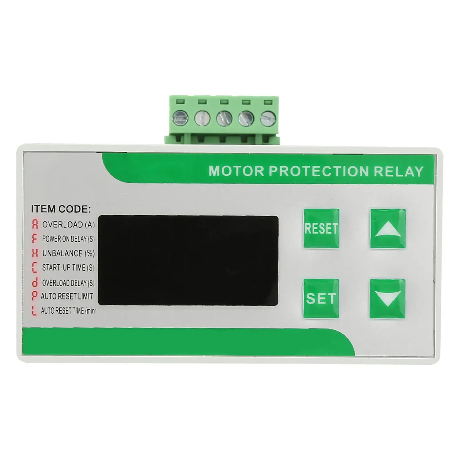 Relé Protector de Motor Digital de 220/380V CA, sobrecarga térmica 2-99A con interruptor de Motor de MDB-201Z de pantalla