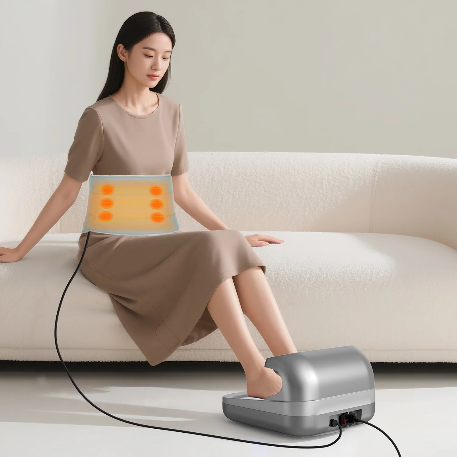 

Suyzeko Terahertz Therapy Wave Devices Foot Massager Tera hertz Cell Energy Instrument Heating Physical Rehabilitation Home Care