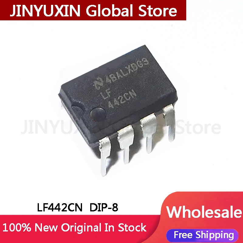 10-100Pcs LF442 LF442CN 442CN  DIP-8 IC Chip in stock Wholesale