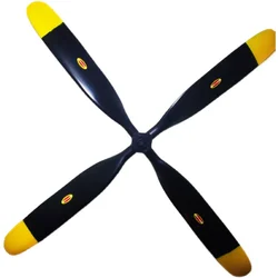 1360 13X6 4-Blade Propeller 6mm Aperture for RC Airplane Fixed-Wing DIY Parts