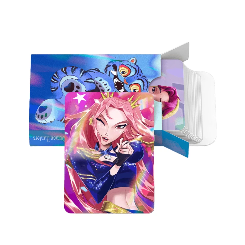 30 قطعة K-POP Huntrix Derpy SAJA الأولاد صور بطاقات أنيمي هانت الكرتون سلسلة LOMO بطاقات صغيرة التجارة لمحبي بطاقات ألعاب الهدايا