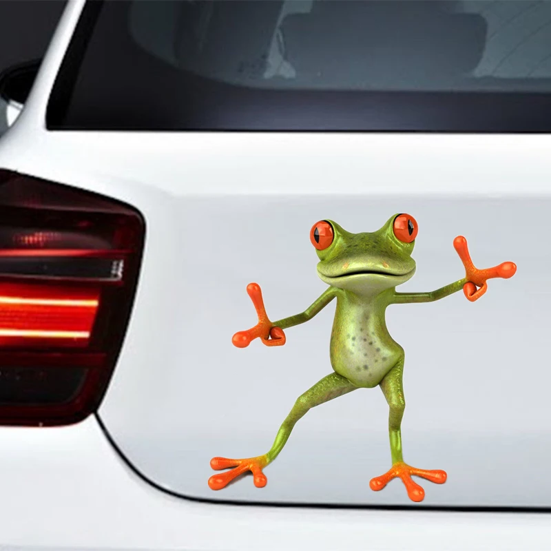 Z1007# Car Sticker Frogs Waterproof Vinyl Decal Car Accessories Pegatinas Para Coche DIY Car Styling